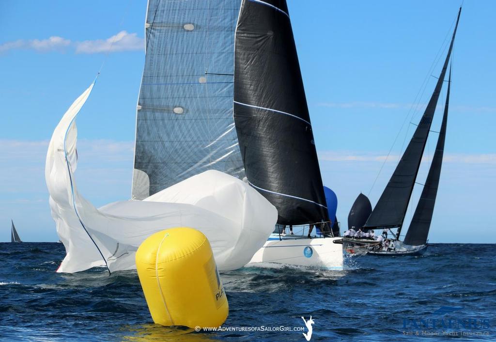 Despite what it might look like, it was a successful dousing. - Sail Port Stephens © Nic Douglass / www.AdventuresofaSailorGirl.com